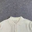 Button-neck knit polo — photo 22