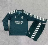 Real Madrid 26/27 Away Long Sleeve Kids Kit — 1
